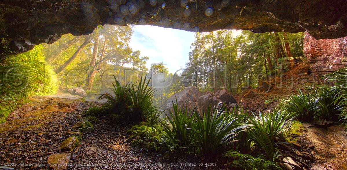 Peter Bellingham Photography Behind the Falls - Springbrook National Park - QLD T (PB5D 00 4200)
